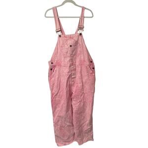 Faherty Pink Women's Jeans Overalls